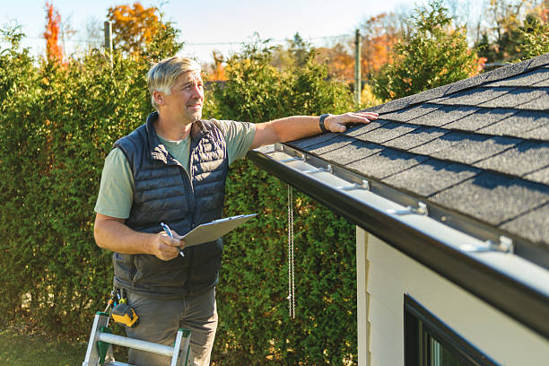 Professional Roof Replacement technician working in Modena, NY